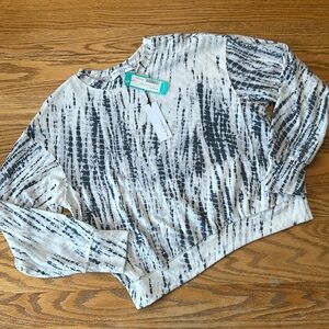 Ladies Michael Stars Gigi Crewneck Pullover